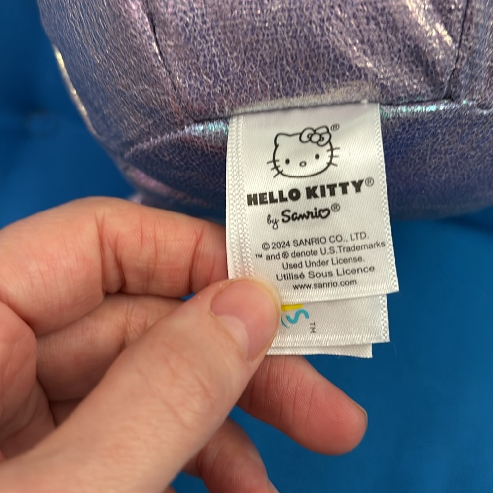 Original SquishMallows Hello Kitty Mermaid Size 7 “ Inch 2024 NWTS - Picture 6 of 11